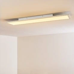 Hofstein Voisines Deckenpanel LED Weiß, 1-flammig, Fernbedienung, Farbwechsler -LED Leuchten Verkäufe 2022 voisines deckenpanel h3267776 do1 13