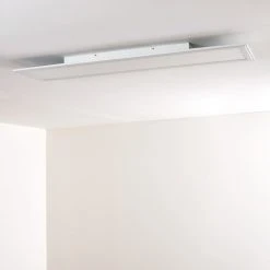 Hofstein Voisines Deckenpanel LED Weiß, 1-flammig, Fernbedienung, Farbwechsler -LED Leuchten Verkäufe 2022 voisines deckenpanel h3267776 do1 25