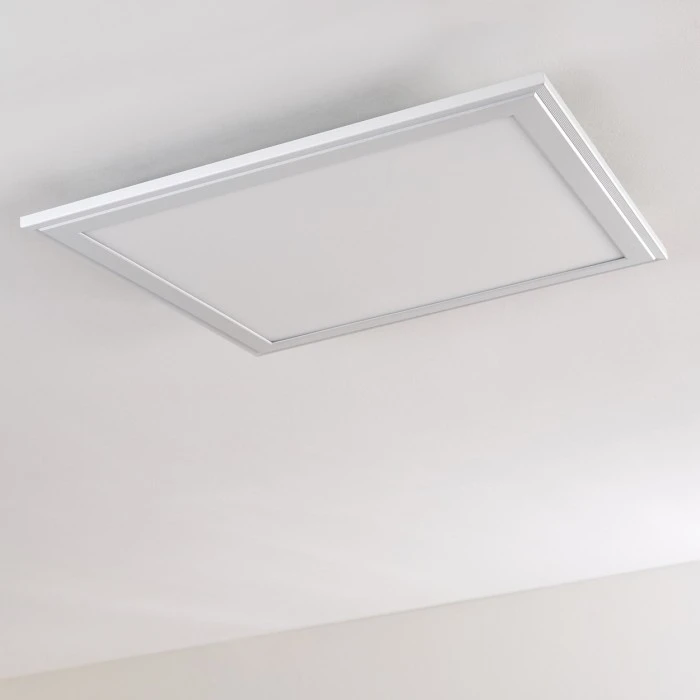 Hofstein Voisines Deckenpanel LED Weiß, 1-flammig, Fernbedienung, Farbwechsler 13 Hofstein Voisines Deckenpanel LED Weiß, 1-flammig, Fernbedienung, Farbwechsler – Bild 13