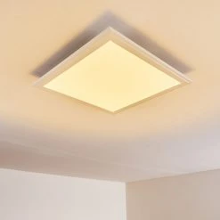 Hofstein Voisines Deckenpanel LED Weiß, 1-flammig, Fernbedienung, Farbwechsler 39 Hofstein Voisines Deckenpanel LED Weiß, 1-flammig, Fernbedienung, Farbwechsler -LED Leuchten Verkäufe 2022 voisines deckenpanel h3267790 14