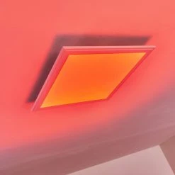 Hofstein Voisines Deckenpanel LED Weiß, 1-flammig, Fernbedienung, Farbwechsler 42 Hofstein Voisines Deckenpanel LED Weiß, 1-flammig, Fernbedienung, Farbwechsler -LED Leuchten Verkäufe 2022 voisines deckenpanel h3267790 17