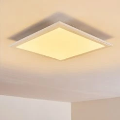 Hofstein Voisines Deckenpanel LED Weiß, 1-flammig, Fernbedienung, Farbwechsler 27 Hofstein Voisines Deckenpanel LED Weiß, 1-flammig, Fernbedienung, Farbwechsler -LED Leuchten Verkäufe 2022 voisines deckenpanel h3267790 2