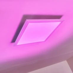 Hofstein Voisines Deckenpanel LED Weiß, 1-flammig, Fernbedienung, Farbwechsler 47 Hofstein Voisines Deckenpanel LED Weiß, 1-flammig, Fernbedienung, Farbwechsler -LED Leuchten Verkäufe 2022 voisines deckenpanel h3267790 22