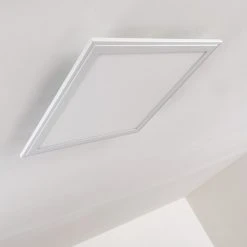 Hofstein Voisines Deckenpanel LED Weiß, 1-flammig, Fernbedienung, Farbwechsler 28 Hofstein Voisines Deckenpanel LED Weiß, 1-flammig, Fernbedienung, Farbwechsler -LED Leuchten Verkäufe 2022 voisines deckenpanel h3267790 3