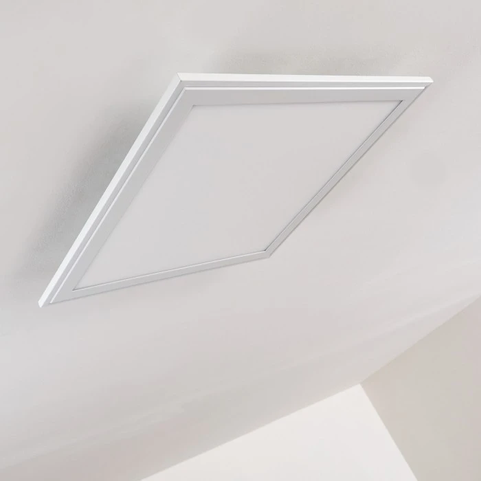 Hofstein Voisines Deckenpanel LED Weiß, 1-flammig, Fernbedienung, Farbwechsler 4 Hofstein Voisines Deckenpanel LED Weiß, 1-flammig, Fernbedienung, Farbwechsler – Bild 4