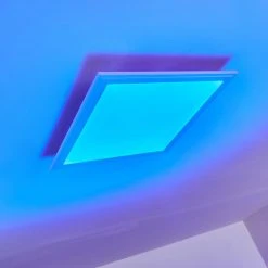 Hofstein Voisines Deckenpanel LED Weiß, 1-flammig, Fernbedienung, Farbwechsler 29 Hofstein Voisines Deckenpanel LED Weiß, 1-flammig, Fernbedienung, Farbwechsler -LED Leuchten Verkäufe 2022 voisines deckenpanel h3267790 4