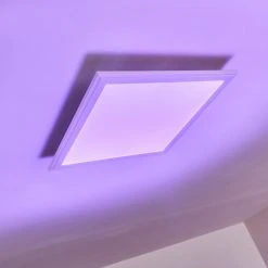 Hofstein Voisines Deckenpanel LED Weiß, 1-flammig, Fernbedienung, Farbwechsler 34 Hofstein Voisines Deckenpanel LED Weiß, 1-flammig, Fernbedienung, Farbwechsler -LED Leuchten Verkäufe 2022 voisines deckenpanel h3267790 9