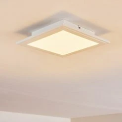 Hofstein Voisines Deckenpanel LED Weiß, 1-flammig, Fernbedienung, Farbwechsler 35 Hofstein Voisines Deckenpanel LED Weiß, 1-flammig, Fernbedienung, Farbwechsler -LED Leuchten Verkäufe 2022 voisines deckenpanel h3306154 do1 10