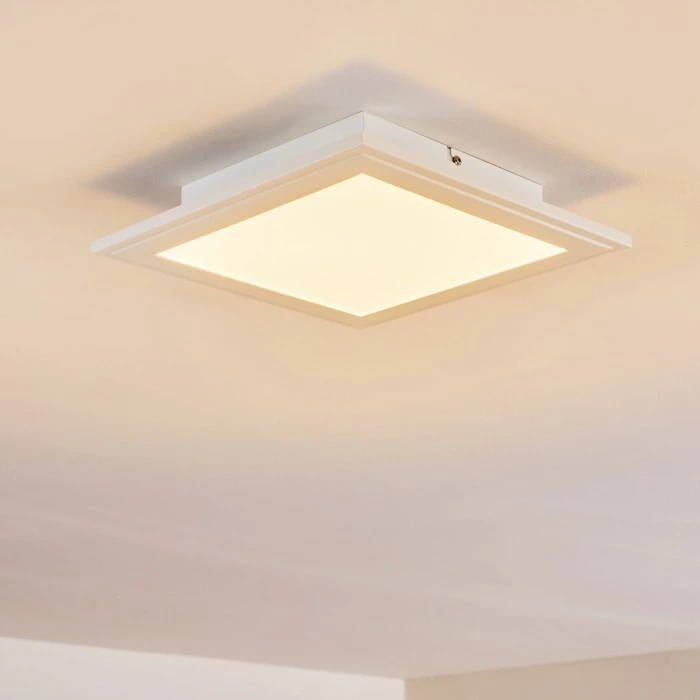 Hofstein Voisines Deckenpanel LED Weiß, 1-flammig, Fernbedienung, Farbwechsler 11 Hofstein Voisines Deckenpanel LED Weiß, 1-flammig, Fernbedienung, Farbwechsler – Bild 11