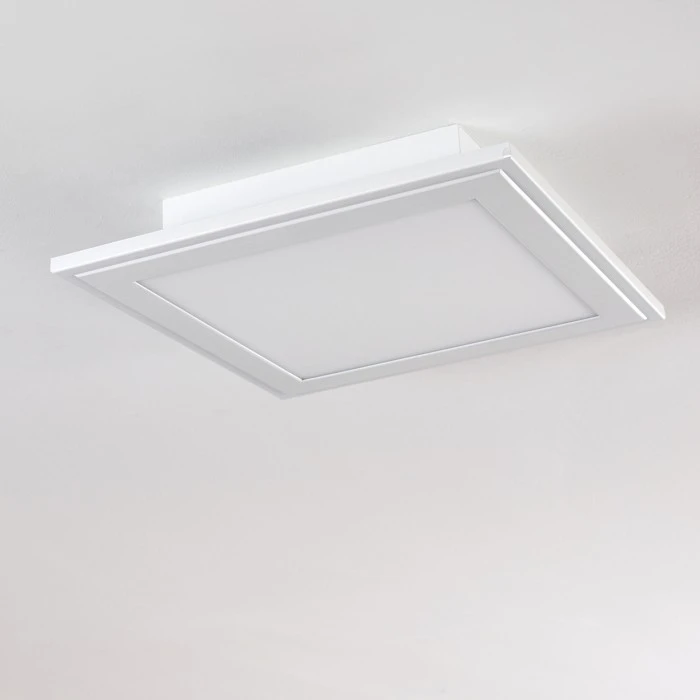 Hofstein Voisines Deckenpanel LED Weiß, 1-flammig, Fernbedienung, Farbwechsler 19 Hofstein Voisines Deckenpanel LED Weiß, 1-flammig, Fernbedienung, Farbwechsler – Bild 19