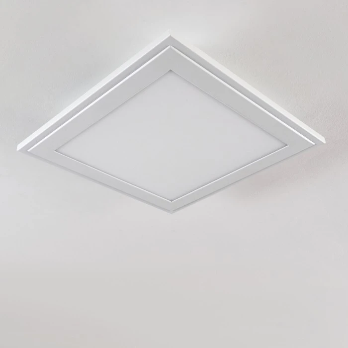 Hofstein Voisines Deckenpanel LED Weiß, 1-flammig, Fernbedienung, Farbwechsler 20 Hofstein Voisines Deckenpanel LED Weiß, 1-flammig, Fernbedienung, Farbwechsler – Bild 20