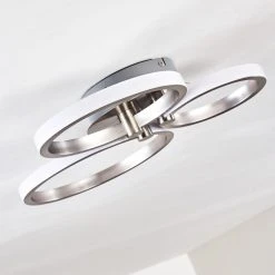 Hofstein Volonne Deckenleuchte LED Silber, 3-flammig 33 Hofstein Volonne Deckenleuchte LED Silber, 3-flammig -LED Leuchten Verkäufe 2022 volonne deckenleuchte h3110348 do1 15