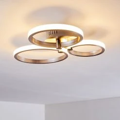 Hofstein Volonne Deckenleuchte LED Silber, 3-flammig 21 Hofstein Volonne Deckenleuchte LED Silber, 3-flammig -LED Leuchten Verkäufe 2022 volonne deckenleuchte h3110348 do1 3