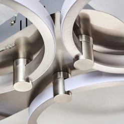 Hofstein Volonne Deckenleuchte LED Silber, 5-flammig 35 Hofstein Volonne Deckenleuchte LED Silber, 5-flammig -LED Leuchten Verkäufe 2022 volonne deckenleuchte h3110379 do1 17