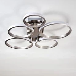 Hofstein Volonne Deckenleuchte LED Silber, 5-flammig 22 Hofstein Volonne Deckenleuchte LED Silber, 5-flammig -LED Leuchten Verkäufe 2022 volonne deckenleuchte h3110379 do1 4