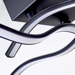 Hofstein Voltti Deckenleuchte LED Schwarz, 4-flammig -LED Leuchten Verkäufe 2022 voltti deckenleuchte h3090084 17