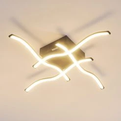 Hofstein Voltti Deckenleuchte LED Schwarz, 4-flammig -LED Leuchten Verkäufe 2022 voltti deckenleuchte h3090084 9