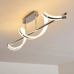 Hofstein Vora Deckenleuchte LED Chrom, 1-flammig -LED Leuchten Verkäufe 2022 vora deckenleuchte h3090114 11