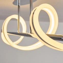 Hofstein Vora Deckenleuchte LED Chrom, 1-flammig -LED Leuchten Verkäufe 2022 vora deckenleuchte h3090114 15