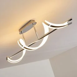 Hofstein Vora Deckenleuchte LED Chrom, 1-flammig -LED Leuchten Verkäufe 2022 vora deckenleuchte h3090114 4