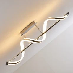 Hofstein Vora Deckenleuchte LED Chrom, 1-flammig -LED Leuchten Verkäufe 2022 vora deckenleuchte h3090114 5