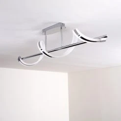 Hofstein Vora Deckenleuchte LED Chrom, 1-flammig -LED Leuchten Verkäufe 2022 vora deckenleuchte h3090114 9