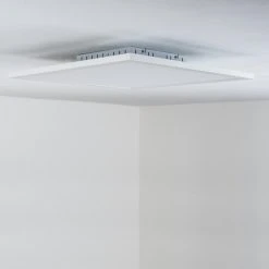 Hofstein Wabos Deckenpanel LED Weiß, 1-flammig, Fernbedienung, Farbwechsler -LED Leuchten Verkäufe 2022 wabos deckenpanel h3001349 4