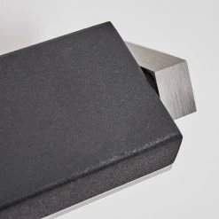 Hofstein Waltenheim Wandleuchte LED Nickel-Matt, Schwarz, 1-flammig -LED Leuchten Verkäufe 2022 waltenheim wandleuchte h3654361 11