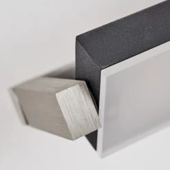 Hofstein Waltenheim Wandleuchte LED Nickel-Matt, Schwarz, 1-flammig -LED Leuchten Verkäufe 2022 waltenheim wandleuchte h3654361 2