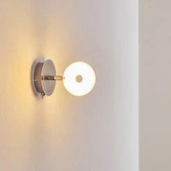 Hofstein Wandleuchte Donot LED Nickel-Matt, Chrom, 1-flammig 35 Hofstein Wandleuchte Donot LED Nickel-Matt, Chrom, 1-flammig -LED Leuchten Verkäufe 2022 wandleuchte donot h3021293 do2 15