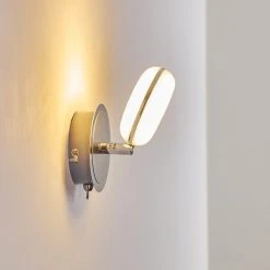 Hofstein Wandleuchte Donot LED Nickel-Matt, Chrom, 1-flammig 37 Hofstein Wandleuchte Donot LED Nickel-Matt, Chrom, 1-flammig -LED Leuchten Verkäufe 2022 wandleuchte donot h3021293 do2 17