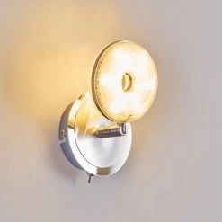 Hofstein Wandleuchte Donot LED Nickel-Matt, Chrom, 1-flammig 24 Hofstein Wandleuchte Donot LED Nickel-Matt, Chrom, 1-flammig -LED Leuchten Verkäufe 2022 wandleuchte donot h3021293 do2 4