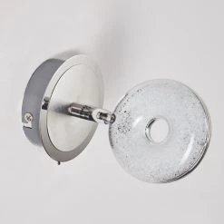 Hofstein Wandleuchte Donot LED Nickel-Matt, Chrom, 1-flammig 26 Hofstein Wandleuchte Donot LED Nickel-Matt, Chrom, 1-flammig -LED Leuchten Verkäufe 2022 wandleuchte donot h3021293 do2 6