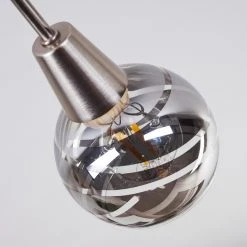 Hofstein Warga Deckenleuchte LED Nickel-Matt, 3-flammig -LED Leuchten Verkäufe 2022 warga deckenleuchte h3390160 2