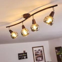 Hofstein Warga Deckenleuchte LED Bronze, 4-flammig -LED Leuchten Verkäufe 2022 warga deckenleuchte h3395288 8