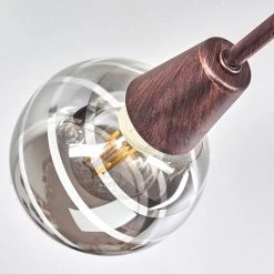 Hofstein Warga Deckenleuchte LED Bronze, 4-flammig -LED Leuchten Verkäufe 2022 warga deckenleuchte h3395325 5