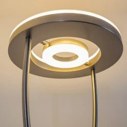 Hofstein Watino Deckenfluter LED Nickel-Matt, 3-flammig -LED Leuchten Verkäufe 2022 watino deckenfluter h000458 33