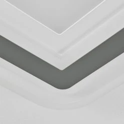 Hofstein Wawo Deckenpanel LED Weiß, 1-flammig, Fernbedienung -LED Leuchten Verkäufe 2022 wawo deckenpanel h3582749 5