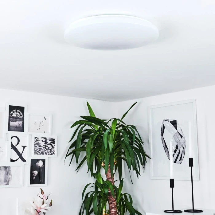 Hofstein Weesen Deckenpanel LED Weiß, 1-flammig, Bewegungsmelder 5 Hofstein Weesen Deckenpanel LED Weiß, 1-flammig, Bewegungsmelder – Bild 5