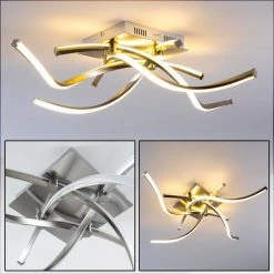 Hofstein Wellington Deckenleuchte LED Aluminium, 4-flammig 25 Hofstein Wellington Deckenleuchte LED Aluminium, 4-flammig -LED Leuchten Verkäufe 2022 wellington deckenleuchte h3009109 5