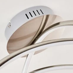 Hofstein Wengi Deckenleuchte LED Nickel-Matt, 1-flammig -LED Leuchten Verkäufe 2022 wengi deckenleuchte h3268919 do1 10