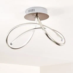 Hofstein Wengi Deckenleuchte LED Nickel-Matt, 1-flammig -LED Leuchten Verkäufe 2022 wengi deckenleuchte h3268919 do1 16