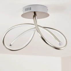 Hofstein Wengi Deckenleuchte LED Nickel-Matt, 1-flammig -LED Leuchten Verkäufe 2022 wengi deckenleuchte h3268919 do1 17