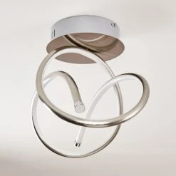 Hofstein Wengi Deckenleuchte LED Nickel-Matt, 1-flammig -LED Leuchten Verkäufe 2022 wengi deckenleuchte h3268919 do1 7