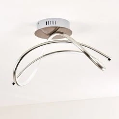 Hofstein Wengi Deckenleuchte LED Nickel-Matt, 1-flammig -LED Leuchten Verkäufe 2022 wengi deckenleuchte h3268919 do1 8