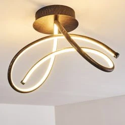 Hofstein Wengi Deckenleuchte LED Rostfarben, 1-flammig -LED Leuchten Verkäufe 2022 wengi deckenleuchte h3269220 do1 12