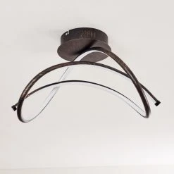 Hofstein Wengi Deckenleuchte LED Rostfarben, 1-flammig -LED Leuchten Verkäufe 2022 wengi deckenleuchte h3269220 do1 13