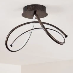 Hofstein Wengi Deckenleuchte LED Rostfarben, 1-flammig -LED Leuchten Verkäufe 2022 wengi deckenleuchte h3269220 do1 19