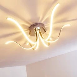 Hofstein Wikon Deckenleuchte LED Chrom, 6-flammig -LED Leuchten Verkäufe 2022 wikon deckenleuchte h3268926 do2 11