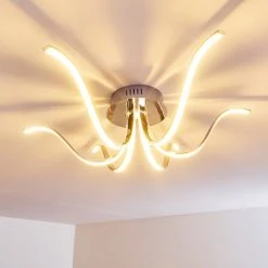 Hofstein Wikon Deckenleuchte LED Chrom, 6-flammig -LED Leuchten Verkäufe 2022 wikon deckenleuchte h3268926 do2 18